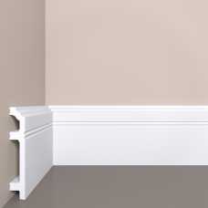 Плинтус напольный Bello Deco П12 под покраску (120х20х2000) Плинтус напольный Bello Deco П12 под покраску (120х20х2000)
