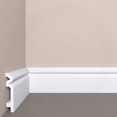 Плинтус напольный Bello Deco П14 под покраску (90х19х2000) Плинтус напольный Bello Deco П14 под покраску (90х19х2000)