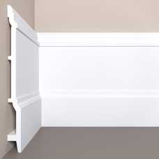 Плинтус напольный Bello Deco П17 под покраску (250х23х2000) Плинтус напольный Bello Deco П17 под покраску (250х23х2000)