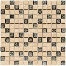 Мозаика из натурального камня Bonaparte Milan-1, 20х20 (305х305х7 мм) Мозаика из натурального камня Bonaparte Milan-1, 20х20 (305х305х7 мм)