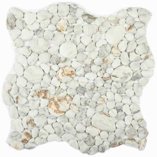 Фото Мозаика стеклянная Bonaparte Point Beige (305х305х6 мм)