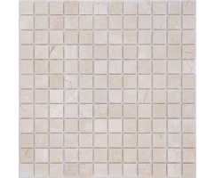 Мозаика из натурального камня Caramelle Crema Marfil POL 48х48 (305х305х6 мм)