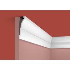 Карниз под покраску Cosca KX058 из экополимера (91х30х2000 мм)