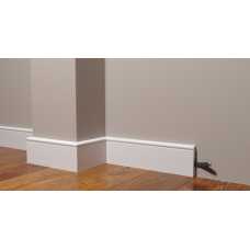 Плинтус напольный Decor Dizayn DD49 под покраску, белый (82*13*2000) Плинтус напольный Decor Dizayn DD49 под покраску, белый (82*13*2000)