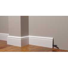 Плинтус напольный Decor Dizayn DD701 под покраску, белый (100*16*2000) Плинтус напольный Decor Dizayn DD701 под покраску, белый (100*16*2000)