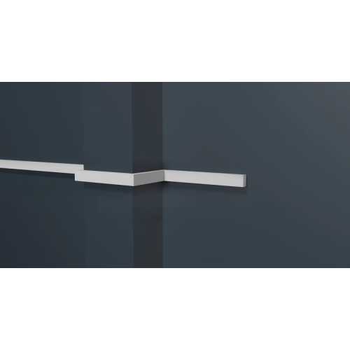 Фото Молдинг под покраску Decor Dizayn DD632 из полистирола (10х6х3000 мм)