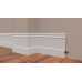 Маленькое фото Плинтус напольный Decor Dizayn DD725 под покраску, белый (210*21*2000)