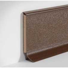 Плинтус напольный, гибкий Dollken (Долкен) S100 Flex 4019/ 1082 Коричневый 100x15х2575 (1уп=10 шт)