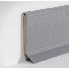 Плинтус напольный, гибкий Dollken (Долкен) S100 Flex 1184/ 1147 Серый 100x15х2575 (1уп=10 шт)