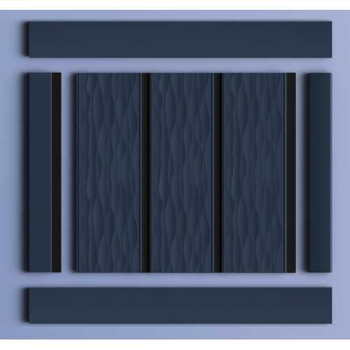 Фото Декоративная панель HIWOOD LV127W BU22K (120 × 12 × 2700 мм)