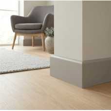 Плинтус QUART вспененный ПВХ QUART, Светло-серый 7040 (80*26.5*2200)