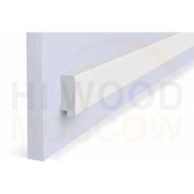Финишный молдинг Hiwood LF124B NP под покраску (31х12х2700 мм) Финишный молдинг Hiwood LF124B NP под покраску (31х12х2700 мм)