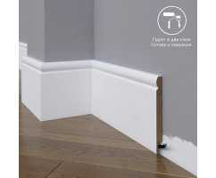Плинтус напольный под покраску 06-120-12 Madest Decor MDF (120х12х2400 мм) Плинтус напольный под покраску 06-120-12 Madest Decor MDF (120х12х2400 мм)