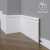 Плинтус напольный под покраску 06-136-10 Madest Decor MDF (136х10х2400 мм)