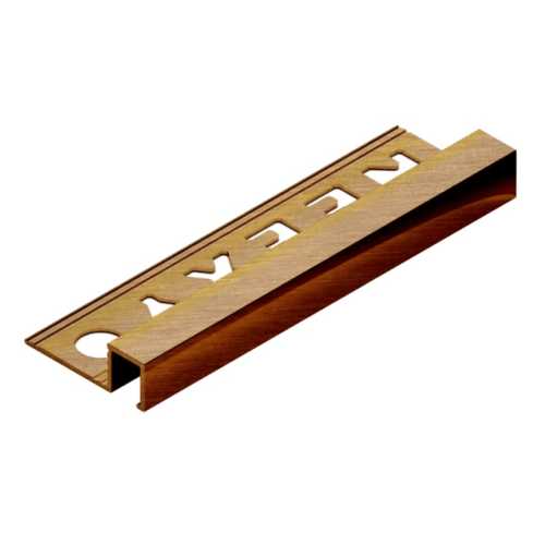 Фото Профиль для плитки внешний латунь 10 мм Neexy PVL31-03 Брашированная, 2.7 метра