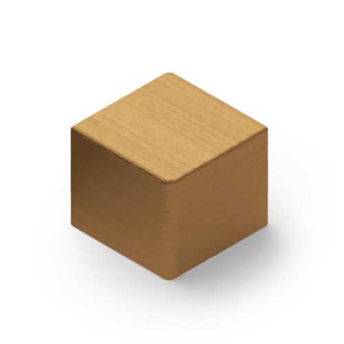 Фото Профиль для плитки внешний латунь 12.5 мм Neexy PVL32-03 Брашированная, 2.7 метра