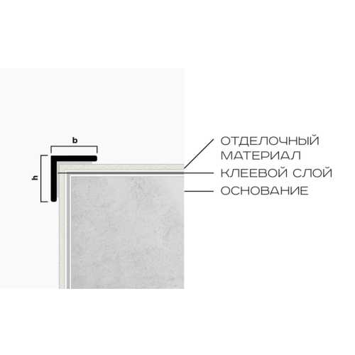 Фото Угол латунь 15x15 мм Neexy PVL73-05 Антик медь светлая, 2.7 метра