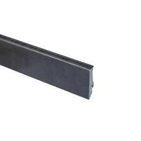 Плинтус напольный, широкий, композитный Neuhofer Holz Темно-серый K02110L 714471, 59х17 мм Плинтус напольный, широкий, композитный Neuhofer Holz Темно-серый K02110L 714471, 59х17 мм