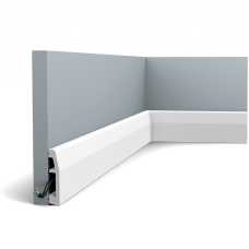 Плинтус под покраску Orac decor SX125 из дюрополимера (69*14*2000) Плинтус под покраску Orac decor SX125 из дюрополимера (69*14*2000)