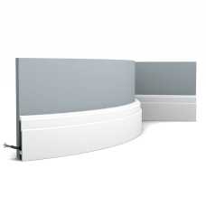 Плинтус напольный, под покраску гибкий Orac decor SX155 Flex (111*25*2000) Плинтус напольный, под покраску гибкий Orac decor SX155 Flex (111*25*2000)