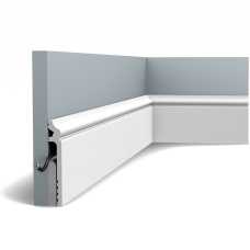 Плинтус напольный, широкий, под покраску Orac decor SX186 (138*22*2000) Плинтус напольный, широкий, под покраску Orac decor SX186 (138*22*2000)
