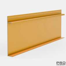 Плинтус скрытого монтажа алюминиевый Pro Design Universal 235 Золотой (80*12*2700) Плинтус скрытого монтажа алюминиевый Pro Design Universal 235 Золотой (80*12*2700)