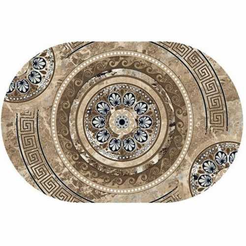 Фото Ковер Merinos Valencia Deluxe d300 brown 1,50*2,30 овал