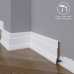 Маленькое фото Плинтус напольный под покраску 08-088-22 Madest Decor MDF (88х22х2400 мм)
