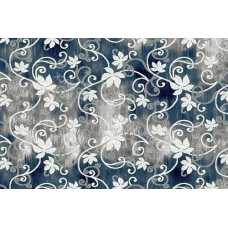  Ковер Merinos Silver d218  GRAY-BLUE 0,80*1,50