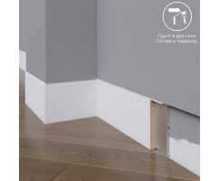 Плинтус MDF 25-080-10 под покраску (вставка в скрытый плинтус) Плинтус MDF 25-080-10 под покраску (вставка в скрытый плинтус)