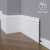 Плинтус напольный под покраску 04-136-12 Madest Decor MDF (136х12х2400 мм)
