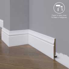 Плинтус напольный под покраску 04-083-12 Madest Decor MDF (83х12х2400 мм) Плинтус напольный под покраску 04-083-12 Madest Decor MDF (83х12х2400 мм)