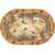 Ковер Merinos Laguna d201 BEIGE овал 0,80*1,50