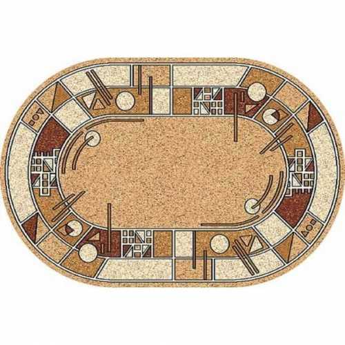 Фото Ковер Merinos Laguna ALBINA 3, BEIGE 2,00*4,00 овал