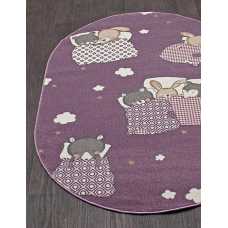  Ковер Merinos Sofit 2922, LIGHT PURPLE 1,60*2,30 овал