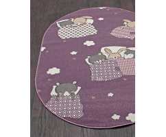  Ковер Merinos Sofit 2922, LIGHT PURPLE 1,60*2,30 овал