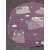  Ковер Merinos Sofit 2922, LIGHT PURPLE 1,60*2,30 овал