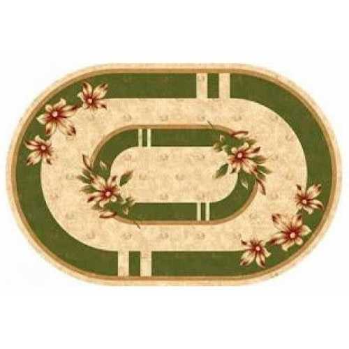 Фото Ковер Merinos Kamea d048 CREAM-GREEN 2,50*3,50 овал
