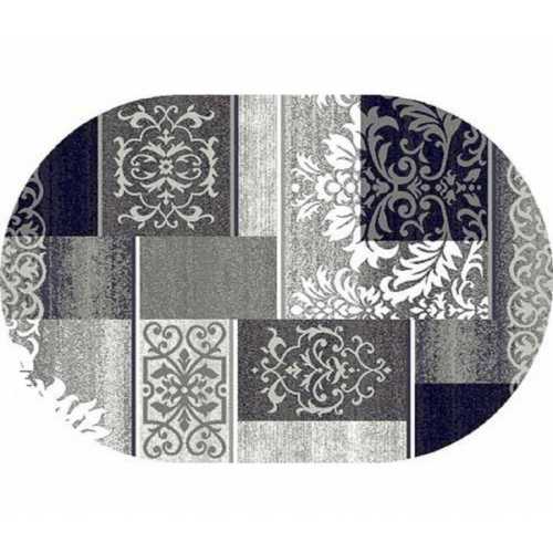 Фото Ковер Merinos Silver d216 GRAY 2,50*3,50 овал