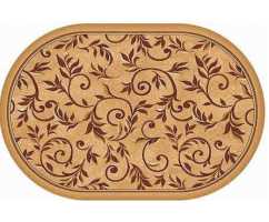 Ковер Merinos Laguna d230 BEIGE ОВАЛ 0,80*1,50 