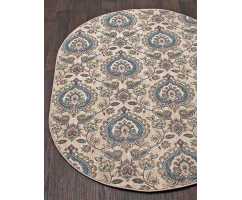 Ковер Merinos Sofit C050, LIGHT CREAM 2,00*3,00 овал