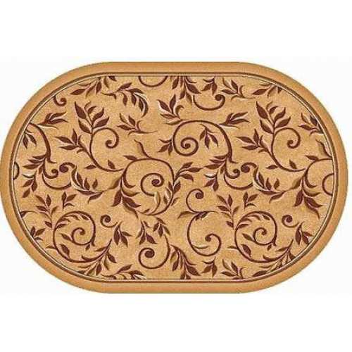 Фото Ковер Merinos Laguna d230 BEIGE ОВАЛ 2,50*3,50