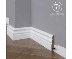 Плинтус напольный МДФ Madest Decor 22-072-18 крашеный по RAL/NCS (72х18х2400 мм) Плинтус напольный МДФ Madest Decor 22-072-18 крашеный по RAL/NCS (72х18х2400 мм)
