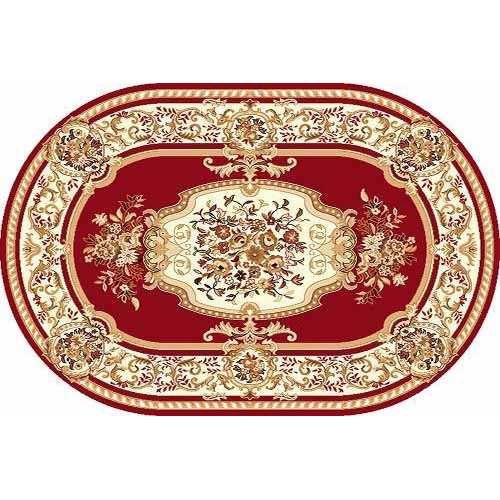 Фото Ковер Merinos Laguna 5602 RED 1,80*2,50 м овал