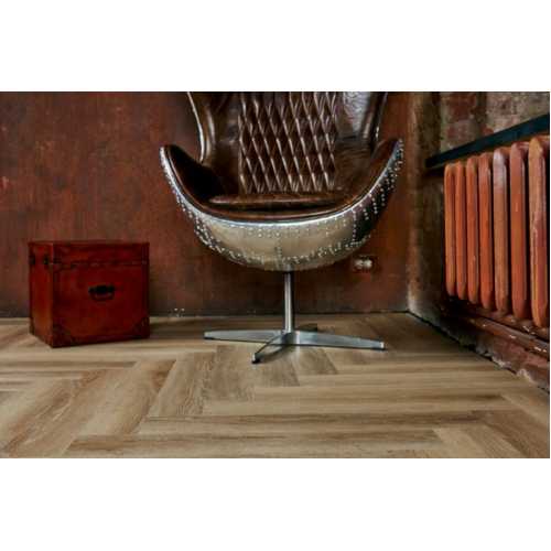 Фото Плитка ПВХ Vinilam Herringbone Паркет Классический IS11166, 43 класс (720х120х6.5 мм)