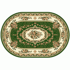 Ковер Merinos Laguna 5444 GREEN  1,50*1,90 овал