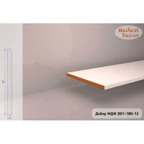 Фото Добор МДФ под покраску Madest Decor D01-180-12