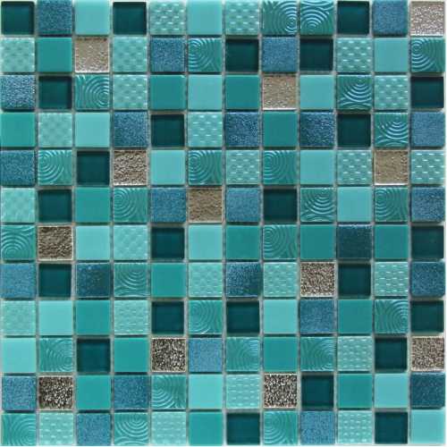 Фото Мозаика стеклянная Bonaparte Bliss 23х23 (300х300х6 мм)