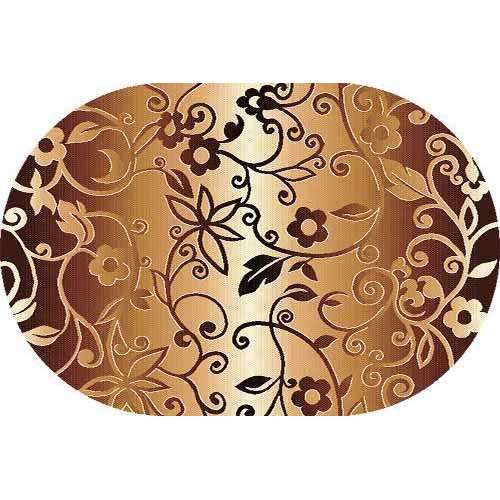 Фото Ковер Merinos Laguna d214 BEIGE ОВАЛ 1,50*1,90