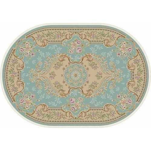 Фото Ковер Merinos Roxy D704 BLUE 1,20*1,70 овал